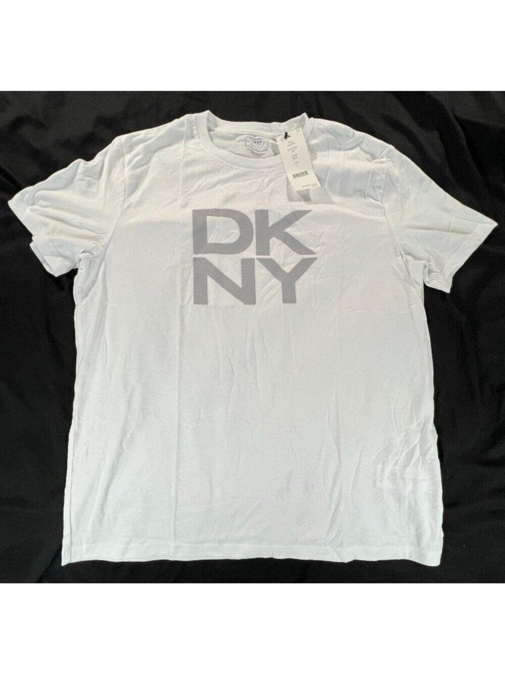 DKNY Pullover T-Shirt White Men's Large